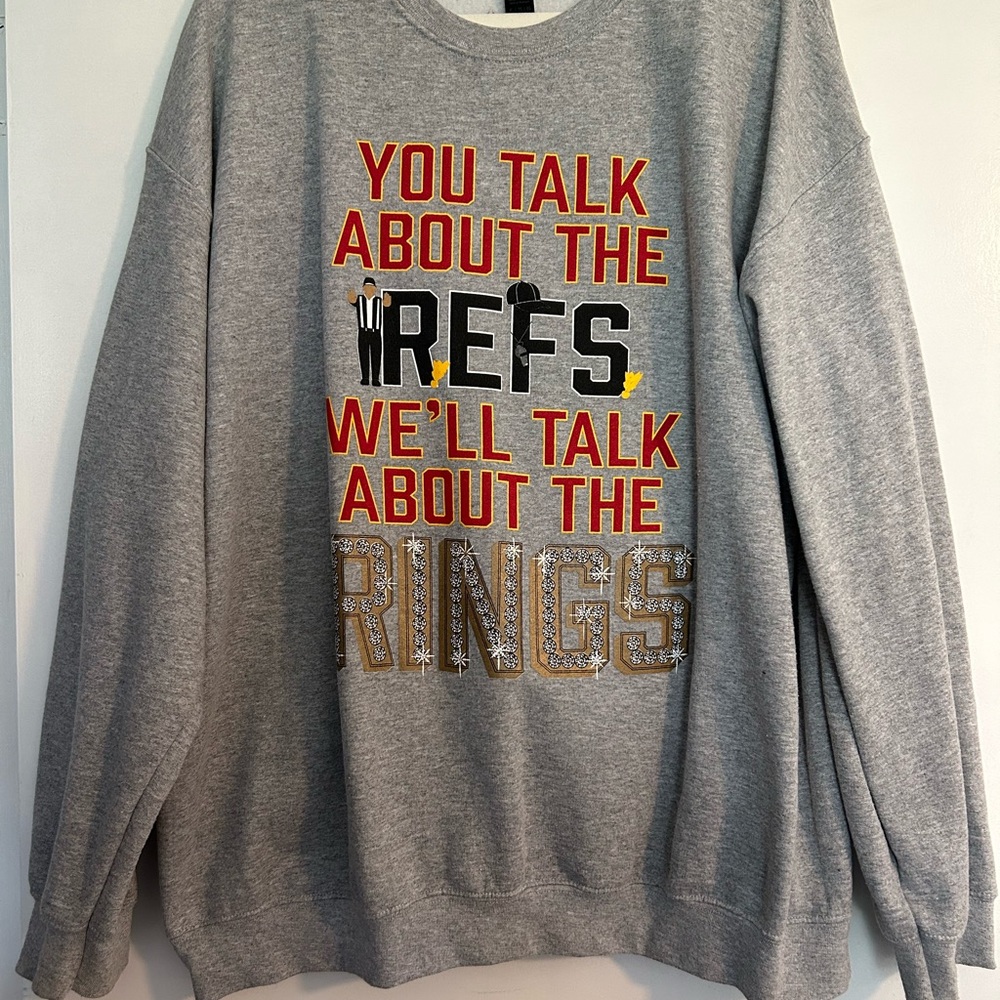 XL Kansas City Refs Rings Sweatshirt